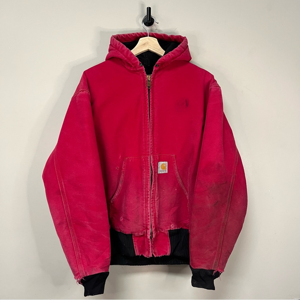 Vintage Carhartt J130 Red Active Jacket